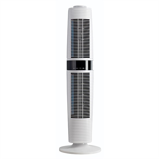 Dual Oscillating Tower Fan