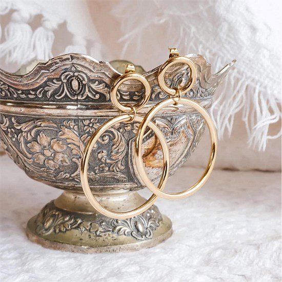 Duo Hoop Earrings