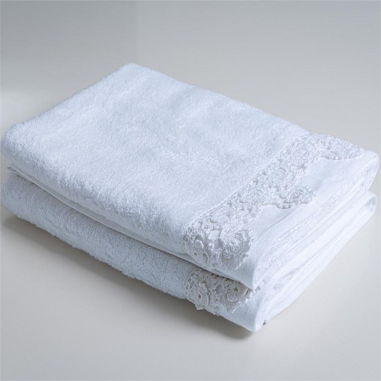 Bamboo Bath Towels Pair