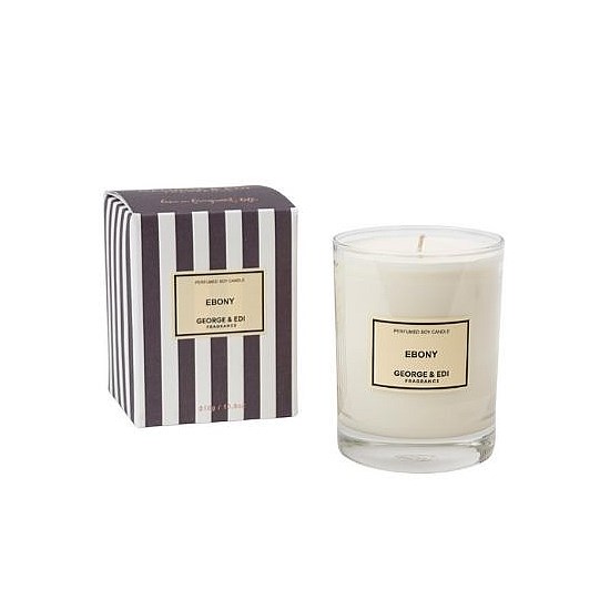 Perfumed Soy Candle - Large - Ebony