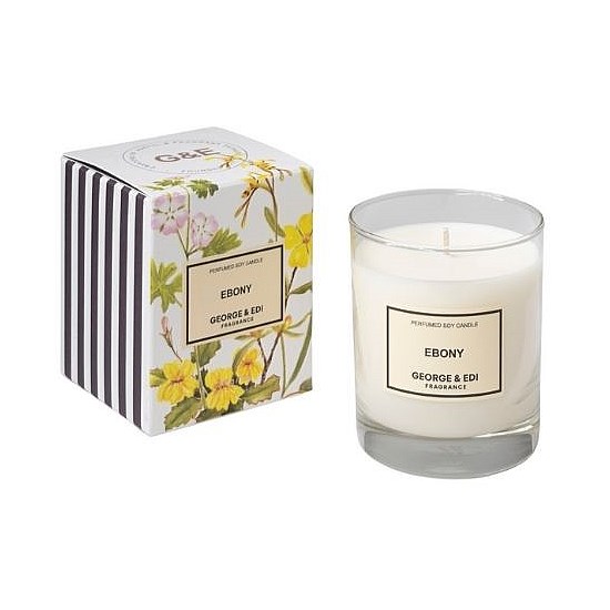 Perfumed Soy Candle - Standard - Ebony Perfumed Soy Candle - Standard - Ebony