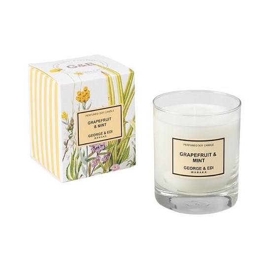 Perfumed Soy Candle - Standard - Grapefruit & Mint