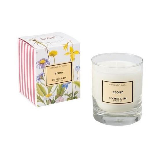 Perfumed Soy Candle - Standard - Peony Perfumed Soy Candle - Standard - Peony