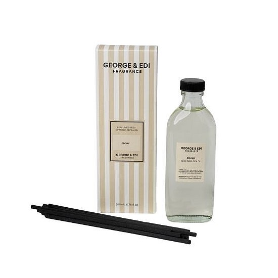 Reed Diffuser 200ml Refill - Ebony Reed Diffuser 200ml Refill - Ebony