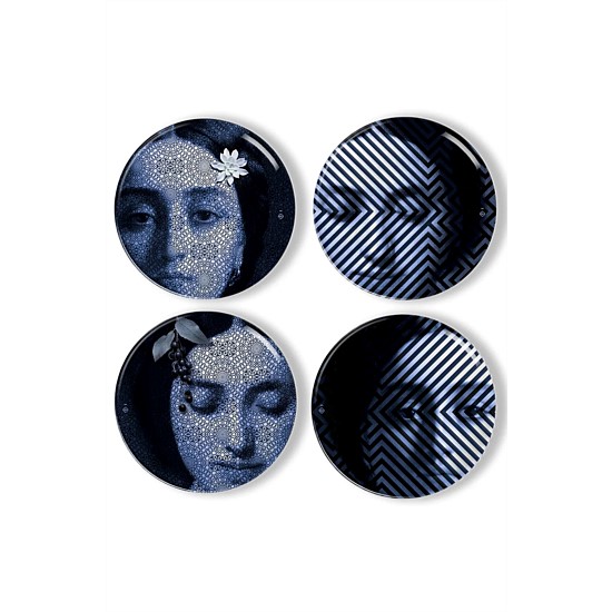 Small Porcelain Plates set of 4 - Osorio