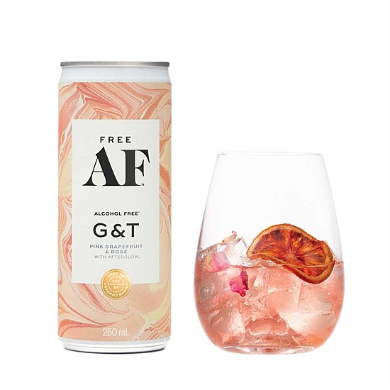 Alcohol Free - Pink Grapefruit & Rose G&T