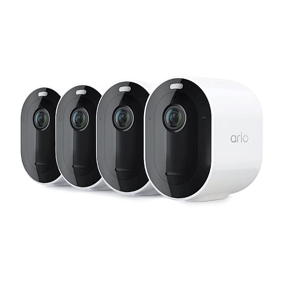 Arlo Pro 6 2K Outdoor Security Camera - 4 Pack