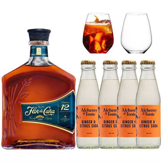 Flor De Caña Ginger Cocktail Pack
