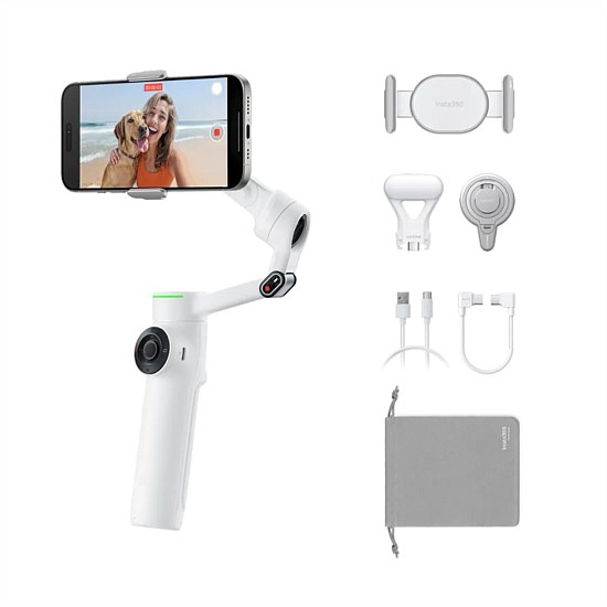 Insta360 Flow 2 Pro Creator Kit (White Edition)