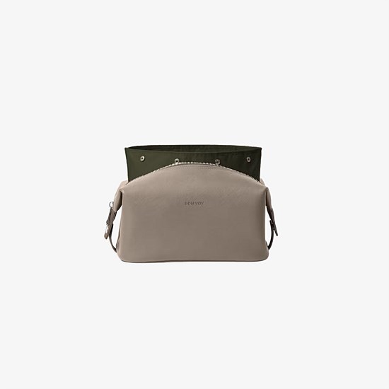 Toiletry Bag (Compact) - Taupe Toiletry Bag (Compact) - Taupe