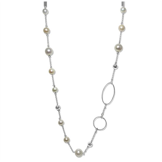La Pierre Fresh Water Pearl Long Necklace