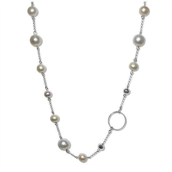 La Pierre Fresh Water Pearl Short Necklace