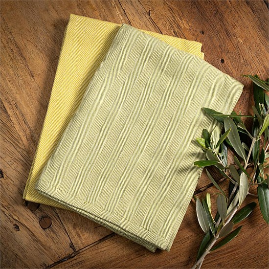 Herringbone Tea Towels
