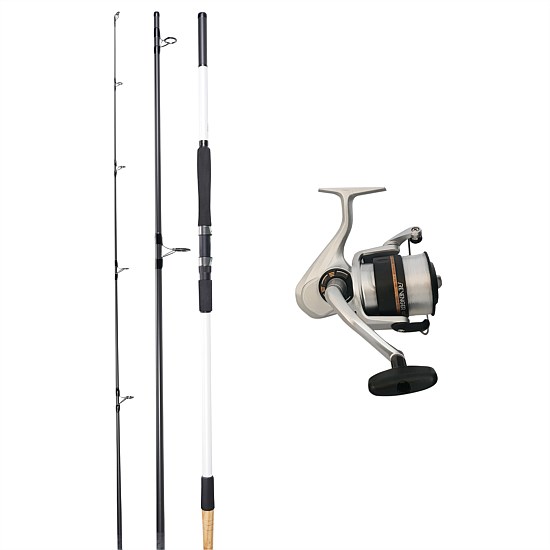 Revenger 80 Reel and Endurance Rod Surf Fishing Set with Line