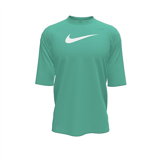 Swim Hydroguard Solid Essential Big Kids' Short-Sleeve Hydroguard