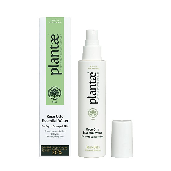 Shop Plantae Certified Organic Skincare Rose Otto Essential Water Air