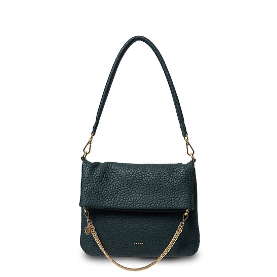Daria Shoulder Bag Hunter Green Bubble