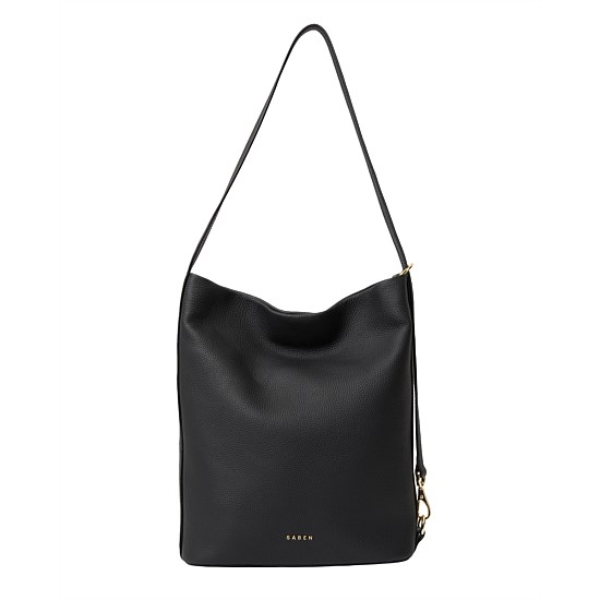 June Shoulder Bag Black Luxe