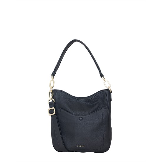 Rebe Shoulder Bag Black Luxe