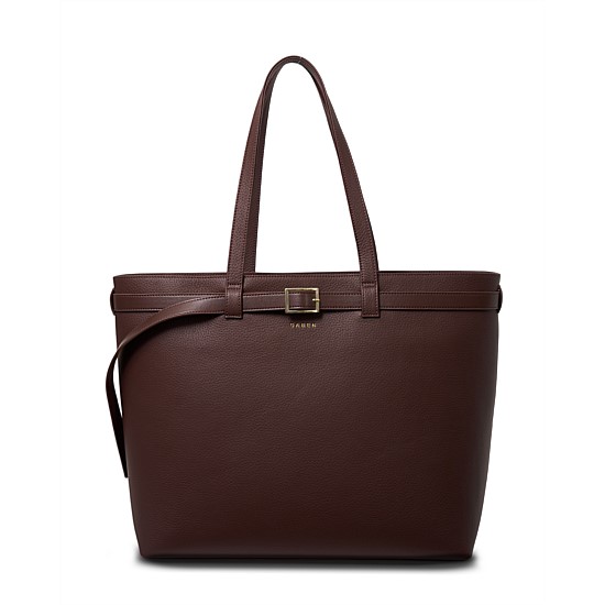 Tia Shoulder Bag Espresso + Bronze