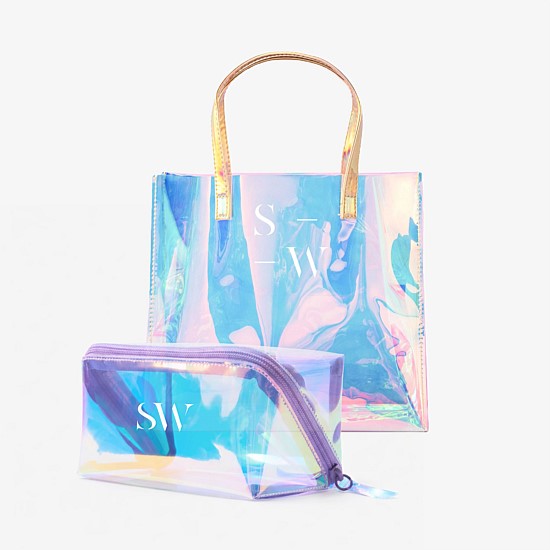 Glow Tote & Pouch Duo Glow Tote & Pouch Duo