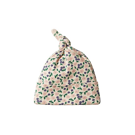 COTTON KNOTTED BEANIE