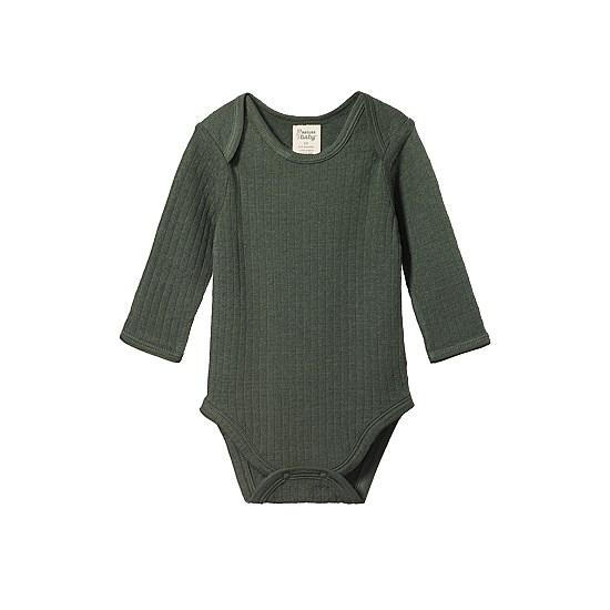 MER ESS L/S BODYSUIT POINTELLE MER ESS L/S BODYSUIT POINTELLE