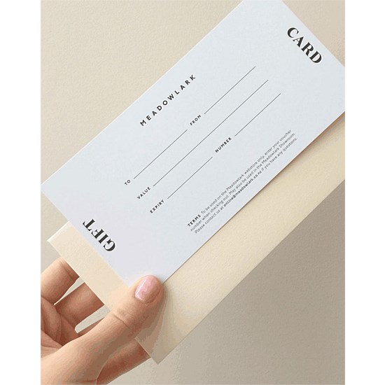 Gift Voucher - Physical