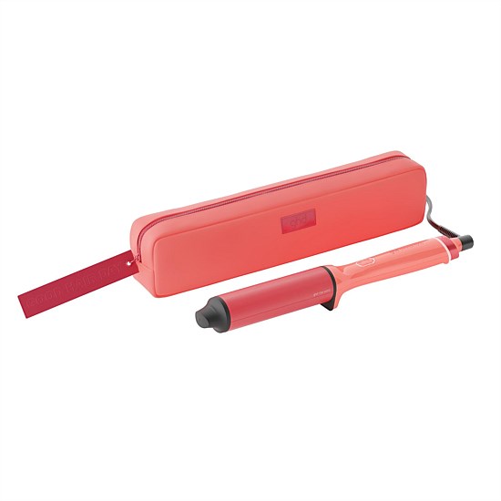 chronos curve max curling wand | candy coral