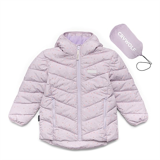 Eco-Puffer - Heather Dots