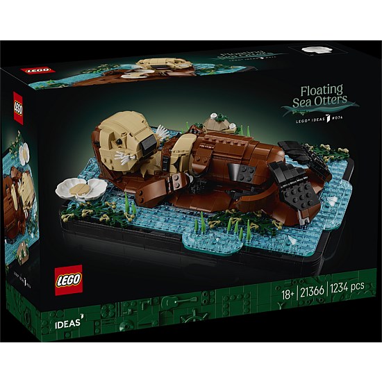 43019 Floating Sea Otters V29 43019 Floating Sea Otters V29