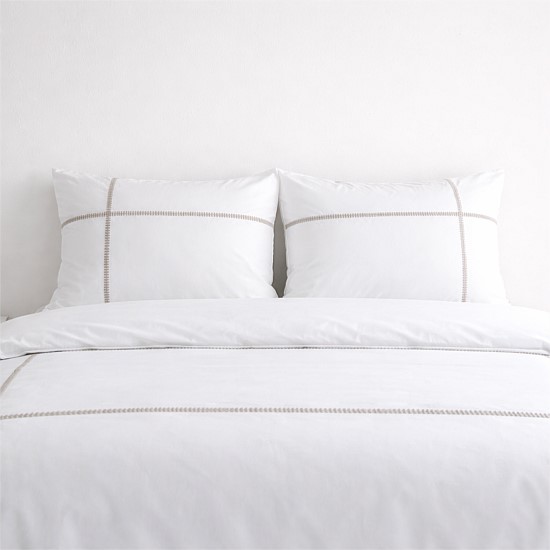 Hudson Taupe SKB Duvet Set