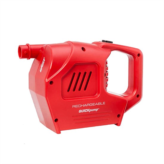 Air Pump Rechargeable Quickpump 240v & 12v Air Pump Rechargeable Quickpump 240v & 12v