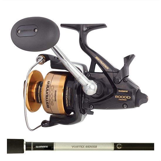 Baitrunner 8000D Rod and Reel set