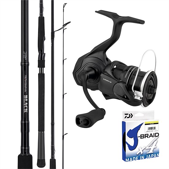 24 TD Black 4000 and TD Black IV Supercasta 762 Rod and Reel Combo 24 TD Black 4000 and TD Black IV Supercasta 762 Rod and Reel Combo