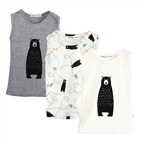Merino singlet bundle ( 3 singlets)