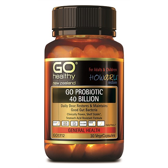 Probiotic 40 Billion HOWARU Restore (Shelf Stable)