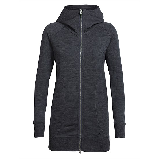 Women's Dia RealFLEECE  Long Hooded Jacket
