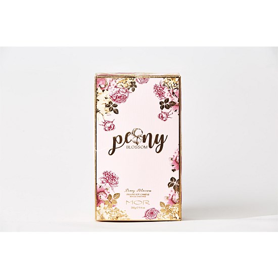 Peony Blossom Deluxe Soy Candle