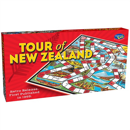 Tour of New Zealand Board Game