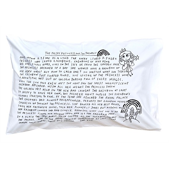 Fairy Princess Bedtime Story Pillowcase