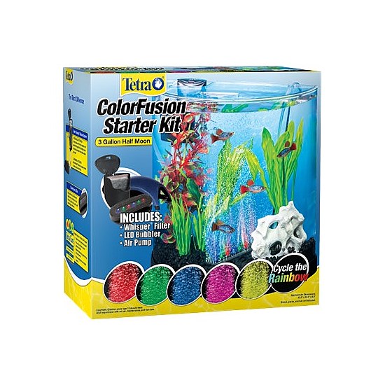 Home & Tech Tetra Colour Fusion Half Moon Starter Kit
