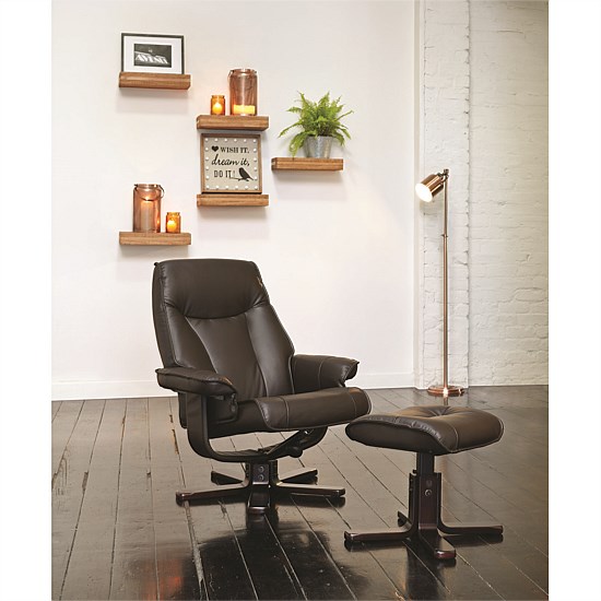 Zurich Recliner Chair and Footstool