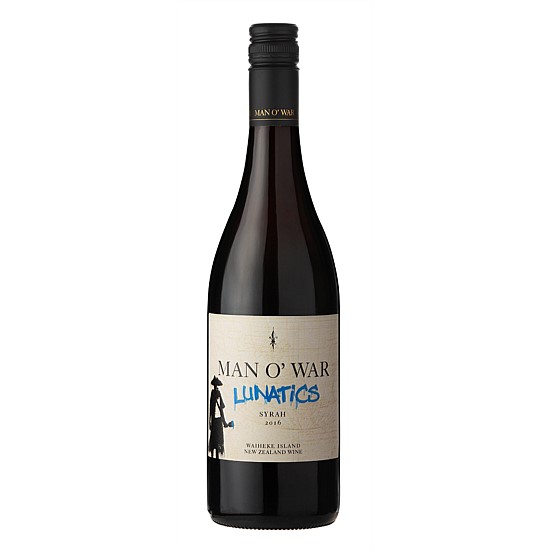 Lunatics'' Single Vineyard Syrah 2016 Waiheke Island