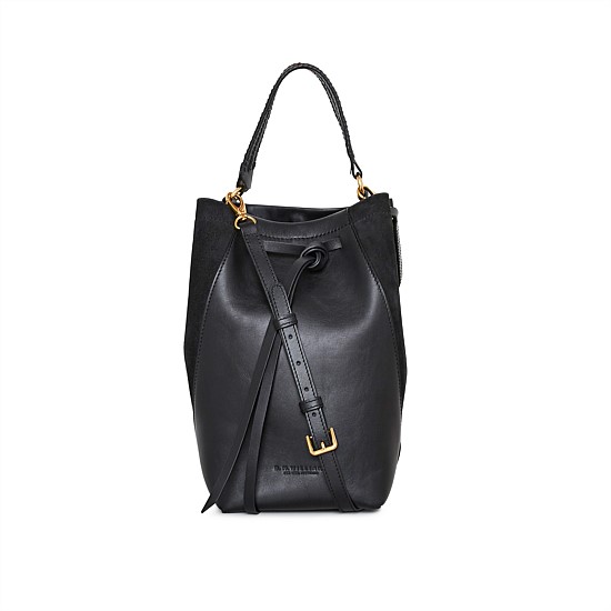 Leather Bucket Bag