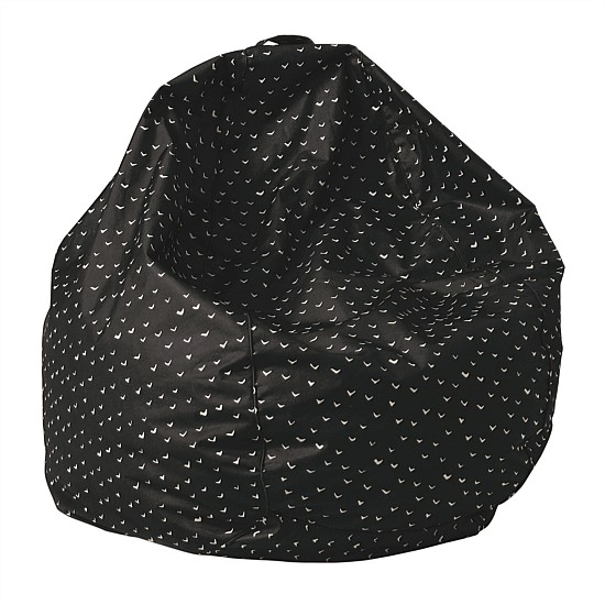 Lela Print Bean Bag w/Piping  350lts