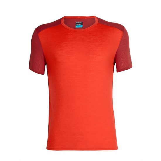 Icebreaker Men's Amplify Cool-Lite  Short Sleeve Crewe