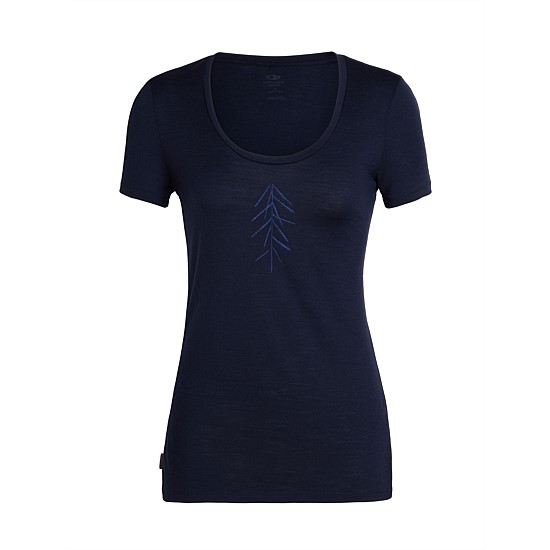 Icebreaker Women's Tech Lite Short Sleeve Scoop Lancewood