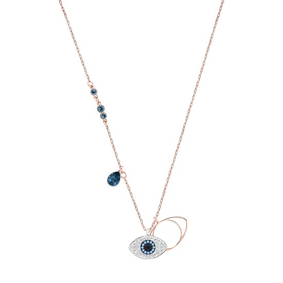 Duo Evil Eye Pendant