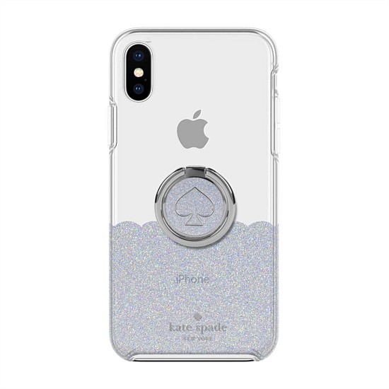 Gift Set: Ring Stand & Protective Hardshell for iPhone Xs